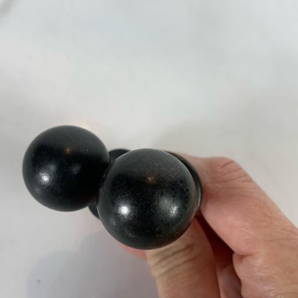 Set 2 Heavy Bronze Drawer Pulls 1.5" x 1" Knobs - Picture 3 of 3